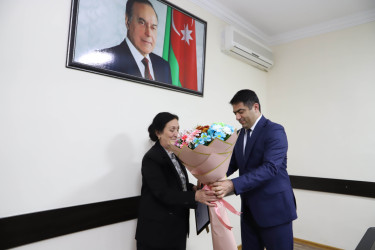 Ağstafanın qabaqcıl təhsil işçilərindən olan Qızbəs Əliyevanın 75 illik yubileyi qeyd olunub