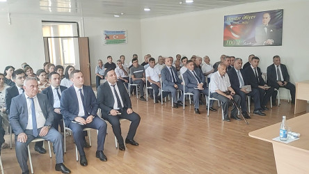 Ağstafada vətəndaşların növbəti səyyar qəbulu Aşağı Göycəli kəndində keçirilib