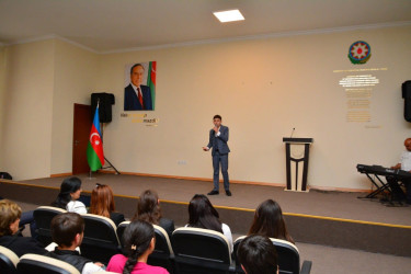 Ağstafada “Konstitusiya və Suverenlik İli”nə həsr olunmuş "Heydər Əliyev İrsi və Konstitusiyamız" adlı  tədbir keçirilib