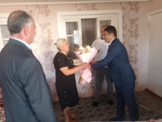 Birinci Qarabağ müharibəsi şəhidimizin anası ziyarət olunub