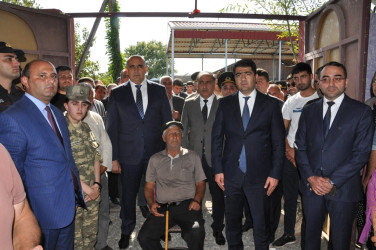 Böyük Kəsik kəndindən olan şəhidimiz, gizir Seyfəddin Mahmud oğlu Muradov izdihamla dəfn olunub