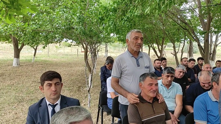 Ağgöl kəndində sakinlərin növbəti səyyar qəbulu keçirilib