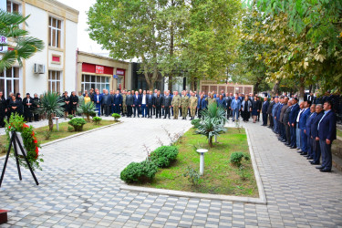 27 Sentyabr – Anım Günündə Ağstafada Şəhidlər Memorial Abidə Kompleksi ziyarət olunub
