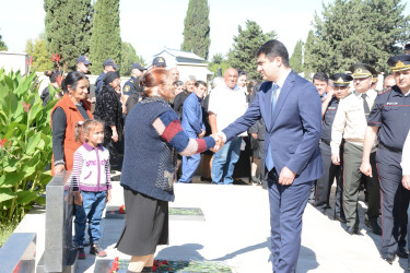 27 sentyabr Anım Günü ilə əlaqədar Ağstafanın Şəhidlər Xiyabanında ümumrayon tədbiri keçirilib