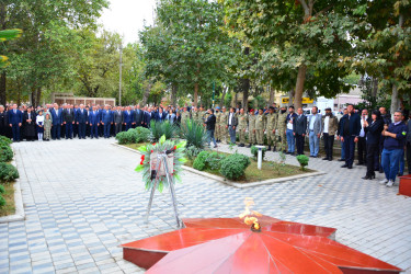 27 Sentyabr – Anım Günü Ağstafanın Şəhidlər Memorial kompleksində dərin ehtiramla qeyd olunub