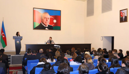 Ölkəmizdə ənənəvi “Gender əsaslı zorakılığa qarşı 16 günlük fəallıq” kampaniyası çərçivəsində Ağstafada “Hər Fərd, Bərabər Hüquq” mövzusunda maarifləndirici tədbir keçirilib