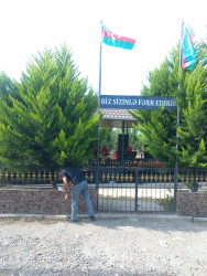 27 sentyabr- Anım Günü ilə əlaqədar Ağstafada şəhidlərimizin məzarları və xatirə abidələri ətrafında müvafiq abadlıq işləri həyata keçirilir