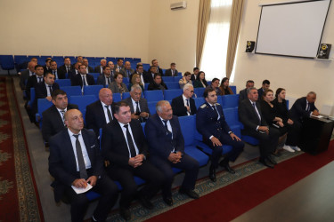 “Ailədaxili mübahisələrin həlli ilə bağlı mediasiya xidmətlərinin tətbiqinin genişləndirilməsi” və “Himayədar ailə institutunun inkişafına hədəflənən tədbirlərin həyata keçirilməsi” mövzularında tədbir təşkil edildi