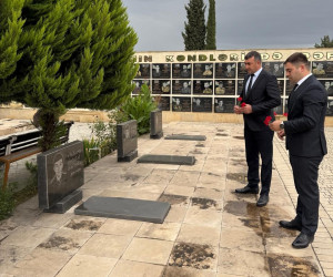 Ağstafada şəhidlərimizin məzarları ziyarət olunub, ailə üzvlərinə baş çəkilib