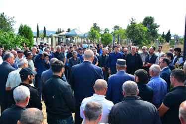 Şəhid anası Şəriqə Ələsgərovanın dəfn mərasimi keçirilib