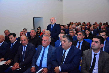 Ağstafada Dövlət Proqramının icrası ilə bağlı müşavirə keçirilib