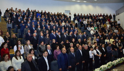 Ağstafada “Konstitusiya və Suverenlik ili: nəticələr və nailiyyətlər” mövzusunda ümumrayon tədbiri keçirilib