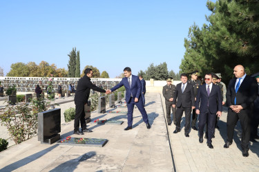 Zəfər Gününün beşinci ildönümü ərəfəsində Ağstafada da şəhidlərimizin xatirəsi dərin ehtiramla yad olunur