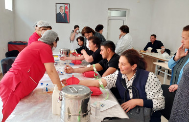 Hemofiliya və digər qan xəstəliklərindən əziyyət çəkən uşaqlar üçün qanvermə aksiyası keçirilib.