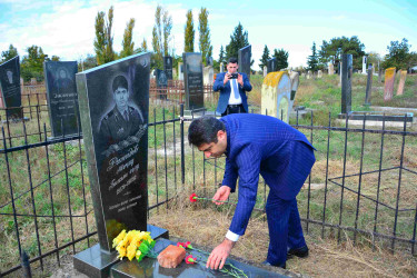 Vətinimizin azadlığı və suverenliyi uğrunda canından keçən qəhrəman şəhidlərimizin əziz xatirəsi Ağstafada da dərin ehtiramla yad olunur