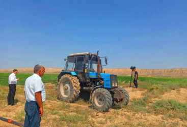 Ağstafa rayonunda torpaqlardan təyinatı üzrə istifadə olunmasına dair monitorinqlər davam etdirilir