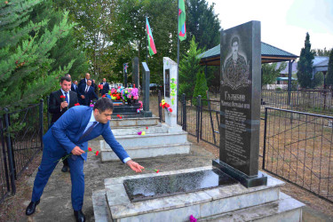 Şəhid Amil Tanırverdiyevin üçüncü ildönümü qeyd olunub