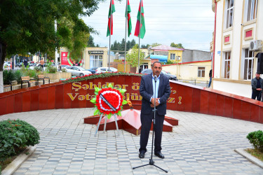 27 Sentyabr – Anım Günü Ağstafanın Şəhidlər Memorial kompleksində dərin ehtiramla qeyd olunub