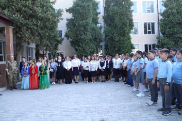 Ağstafa rayonunun ümumi təhsil müəssisələrində 15 sentyabr – Bilik Günü münasibəti ilə tədbirlər keçirilib