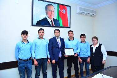 Ağtafada “Konstitusiya və Suverenlik İli” çərçivəsində keçirilən yeniyetmələrdə erkən yaşlarda elmə marağın artırılması, asudə vaxtın səmərəli təşkilinə dair məktəblərarası intellektual bilik yarışının qalibləri təltif olunublar