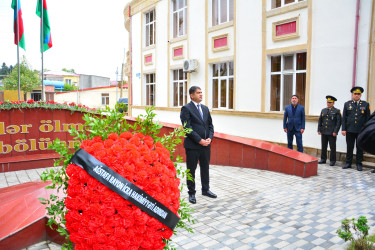 27 Sentyabr – Anım Günündə Ağstafada Şəhidlər Memorial Abidə Kompleksi ziyarət olunub