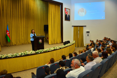 Ağstafada “Şəhərsalma və Memarlıq İli” çərçivəsində "20 sentyabr Dövlət Suverenliyi Günü"nə həsr olunmuş "Suvernenlik-dövlətimizin təməli, memarlıq və gələcəyimizin imzasıdır!" mövzusunda tədbir keçirilib.
