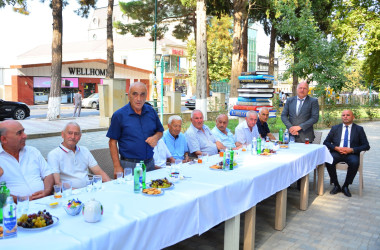 Seymur Orucov növbəti dəfə rayon ağsaqqalları ilə görüş keçirib