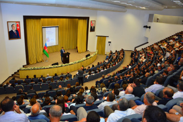 Ağstafada 14 iyul 1969-cu il Suverenlik yolunun başlanğıcı mövzusunda tədbir təşkil olunub