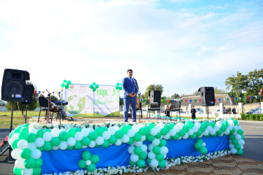 Ağstafada icra olunan “Yaşıl kəndim” layihəsi çərçivəsində ilk konsert pqroqramı ucqar Sadıqlı kəndində baş tutdu