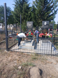 27 sentyabr- Anım Günü ilə əlaqədar Ağstafada şəhidlərimizin məzarları və xatirə abidələri ətrafında müvafiq abadlıq işləri həyata keçirilir