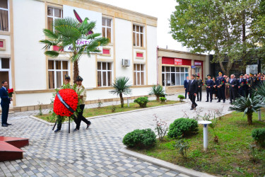 27 Sentyabr – Anım Günündə Ağstafada Şəhidlər Memorial Abidə Kompleksi ziyarət olunub