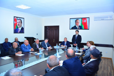 Ağstafa Rayon Ağsaqqallar Şurasının fəaliyyətinə dair hesabat konfransı keçirilib