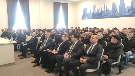 Seymur Orucov vətəndaşların növbəti səyyar qəbulunu Həsənsu kənd yaşayış məntəqəsində keçirib