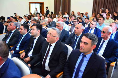 Ağstafada “Şəhərsalma və Memarlıq İli” çərçivəsində “Milli memarlıq irsimiz” mövzusunda maarifləndirici tədbir keçirilib