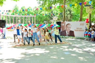 2023-cü il “Heydər Əliyev İli” ilə əlaqədar Ağstafada “Uşaqlar bizim gələcəyimizdir” mövzusunda uşaq yaradıcılıq festivalı keçirilib