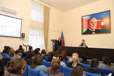 Ölkəmizdə ənənəvi “Gender əsaslı zorakılığa qarşı 16 günlük fəallıq” kampaniyası çərçivəsində Ağstafada “Hər Fərd, Bərabər Hüquq” mövzusunda maarifləndirici tədbir keçirilib