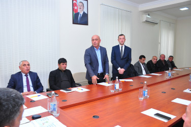 Ağstafada “Su təsərrüfatlarının idarə edilməsində bələdiyyələrin rolunun artırılması və Sudan İstifadəedənlər Birliklərinin (SİB) fəaliyyətinin təkmilləşdirilməsi” mövzusunda dəyirmi masa keçirilmişdir