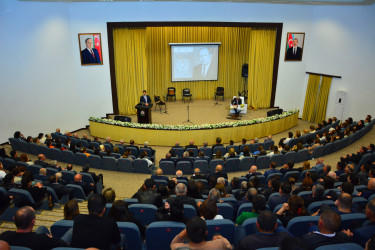 Ağstafada şair Həmid Abbasın 90 illik yubileyi qeyd olundu