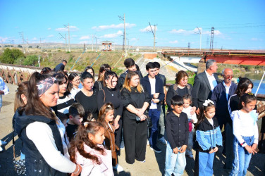 8 Noyabr - Zəfər Gününün beşinci ildönümü ərəfəsində Ağstafada şəhid övladları üçün ekskursiya təşkil olunub