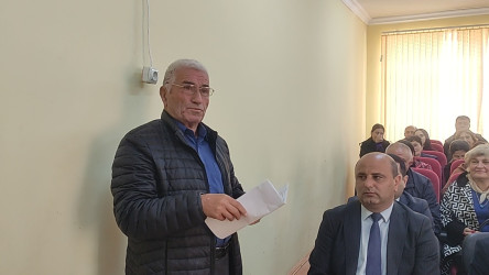 Seymur Orucov Tatlı kəndində növbəti dəfə vətəndaşları dinləyib