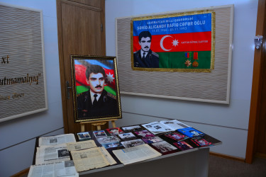 Azərbaycanın Milli Qəhrəmanı şəhid Rafiq Alıcanovun 60 illik yubileyi qeyd edilib