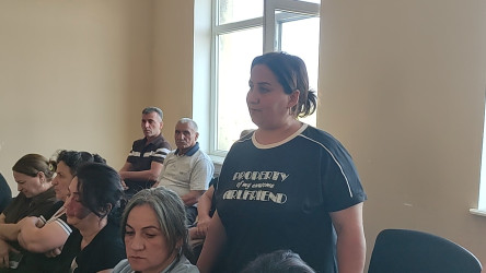 Düzqışlaq kəndində növbəti səyyar qəbul keçirilib