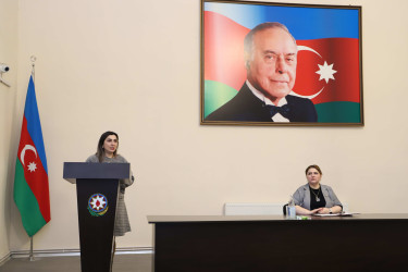 Ölkəmizdə ənənəvi “Gender əsaslı zorakılığa qarşı 16 günlük fəallıq” kampaniyası çərçivəsində Ağstafada “Hər Fərd, Bərabər Hüquq” mövzusunda maarifləndirici tədbir keçirilib