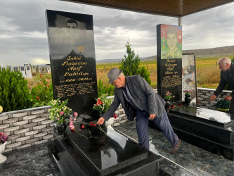 Ağstafada şəhidlərimizin məzarları ziyarət olunub, ailə üzvlərinə baş çəkilib