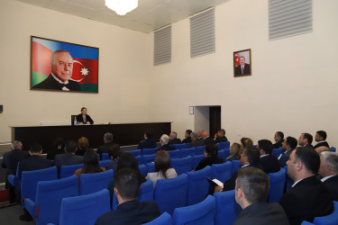 “Ailədaxili mübahisələrin həlli ilə bağlı mediasiya xidmətlərinin tətbiqinin genişləndirilməsi” və “Himayədar ailə institutunun inkişafına hədəflənən tədbirlərin həyata keçirilməsi” mövzularında tədbir təşkil edildi