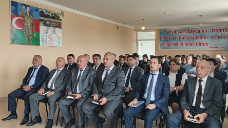 Ağstafa şəhərində vətəndaşların növbəti səyyar qəbulu təşkil olunub