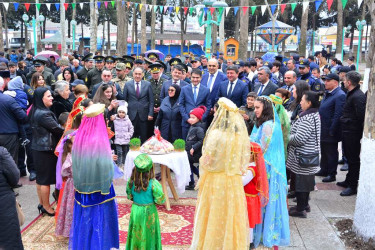 Ağstafada Novruz bayramı münasibəti ilə təntənəli ümumrayon tədbiri keçirilib
