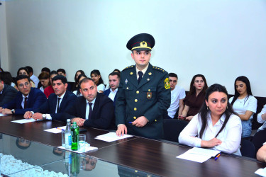Ağstafada “Dəmir Yumruqdan Quruculuğa: Milli Memarlıq İrsi və Ordu Qüdrəti” mövzusunda tədbir keçirilib