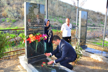 Ağstafada Vətən uğrunda canından keçən qəhrəman şəhidlərimizin məzarlarının ziyarətləri davam etdirilir