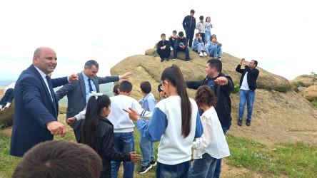 Ağstafalı şəhid və qazi övladları üçün ”Keşikçidağ” Dövlət tarix-mədəniyyət qoruğuna ekskursiya təşkil olunub